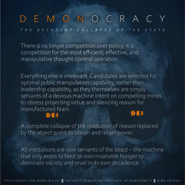 Philosophy for Rebels - 3.35: Demonocracy