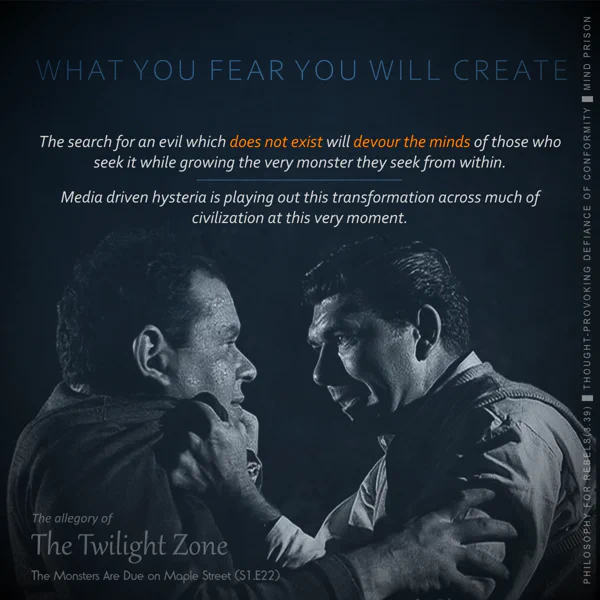 Philosophy for Rebels - 3.39: Paradox of Fear