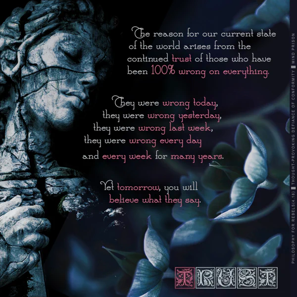 Philosophy for Rebels - 4.18: Trust